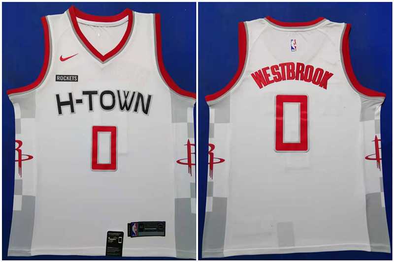 Rockets 0 Russell Westbrook White 2019-20 Nike City Edition Swingman Jersey,We sell and wholesale Rockets 0 Russell Westbrook White 2019-20 Nike City Edition Swingman Jersey on line form chian!